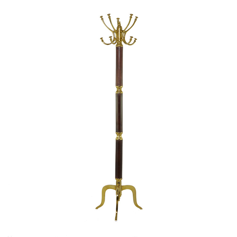 Coat stand online gold